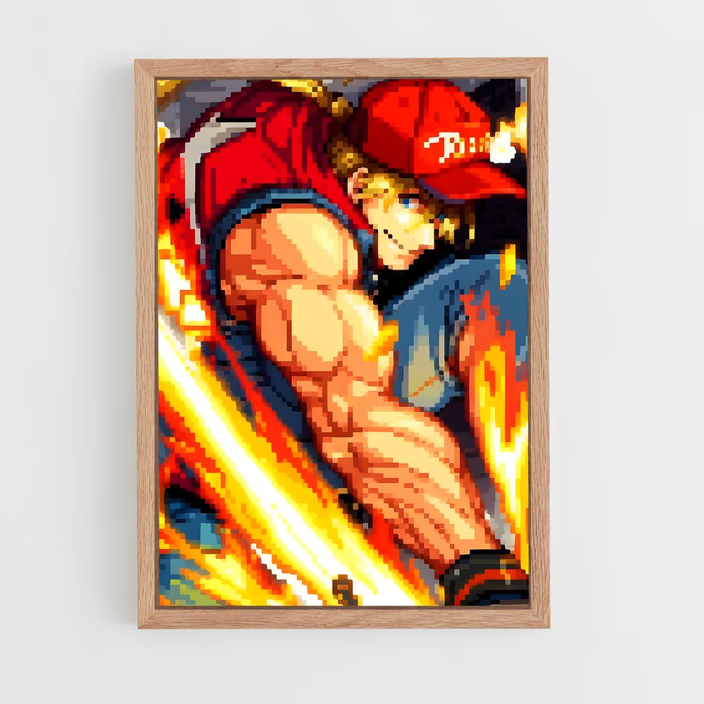 Poster Terry's Street Fight – affiche Super Smash Bros (vue 4)